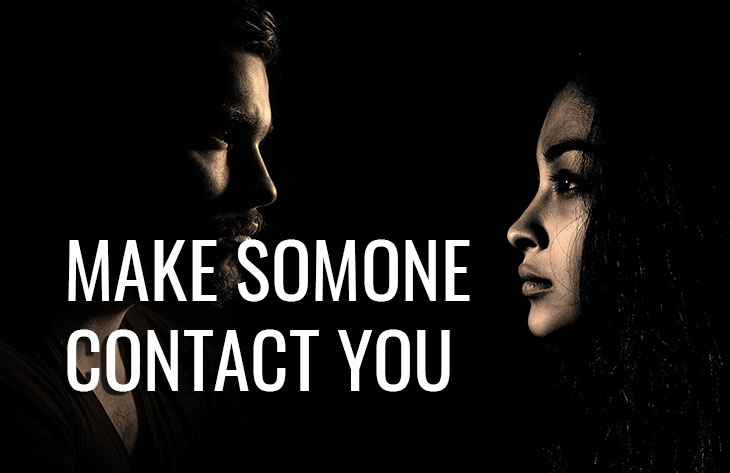 This is how to manifest someone to contact you