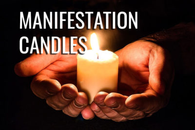 Manifestation candles to help you attract desires.